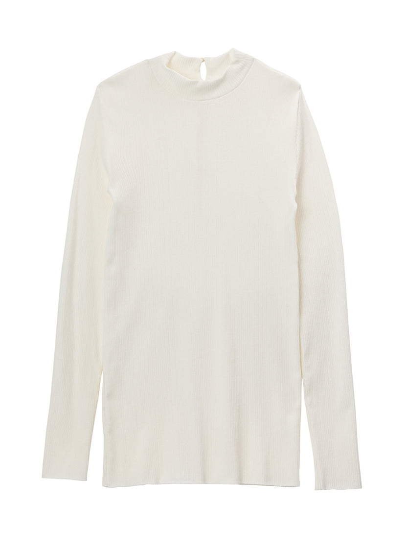 SEA RIBBED TELECO BOTTLE-NECK TOPS 商品画像 1