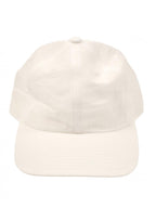 LINEN NYLON BASEBALL CAP