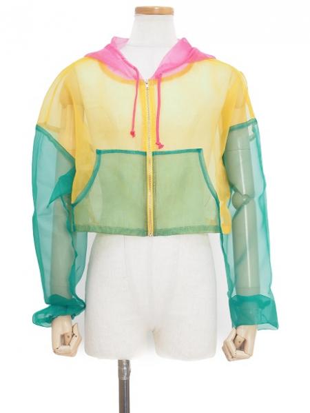 77circa organdy hooded parka 商品画像 2