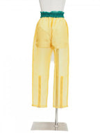 77circa back zip hem organdy pants 商品画像 3