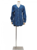 77circa circa make flare hem belted western top 商品画像 1