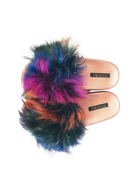 mikomori FUR SHOWER SANDAL 商品画像 1