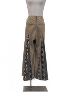 77circa circa make wide hem batik pattern print trousers 商品画像 1