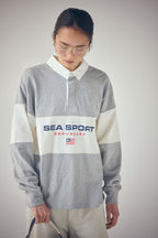 SEA SPORT ラガーシャツ