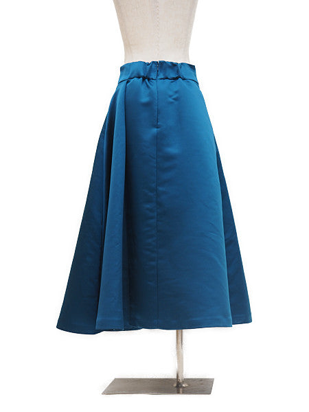 COEL サテンアシメフレアスカート【SALE40%OFF】 商品画像 3
