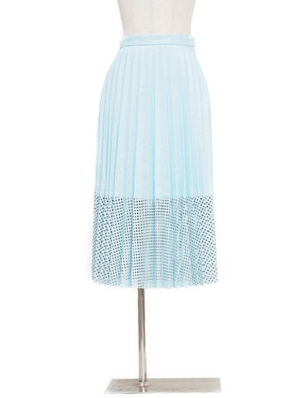 COEL パンチングフェイクレザープリーツスカート【SALE40%OFF】 商品画像 4