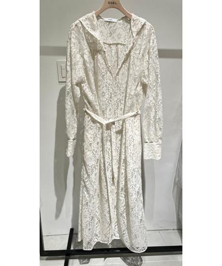 COEL レースフードガウン【SALE40%OFF】 商品画像 1