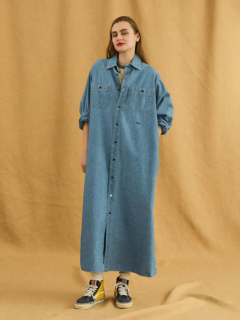Oblada CHAMBRAY　 SHIRT ONEPEACE 商品画像 1