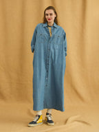 Oblada CHAMBRAY　 SHIRT ONEPEACE 商品画像 3
