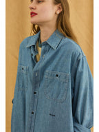 Oblada CHAMBRAY　 SHIRT ONEPEACE 商品画像 6