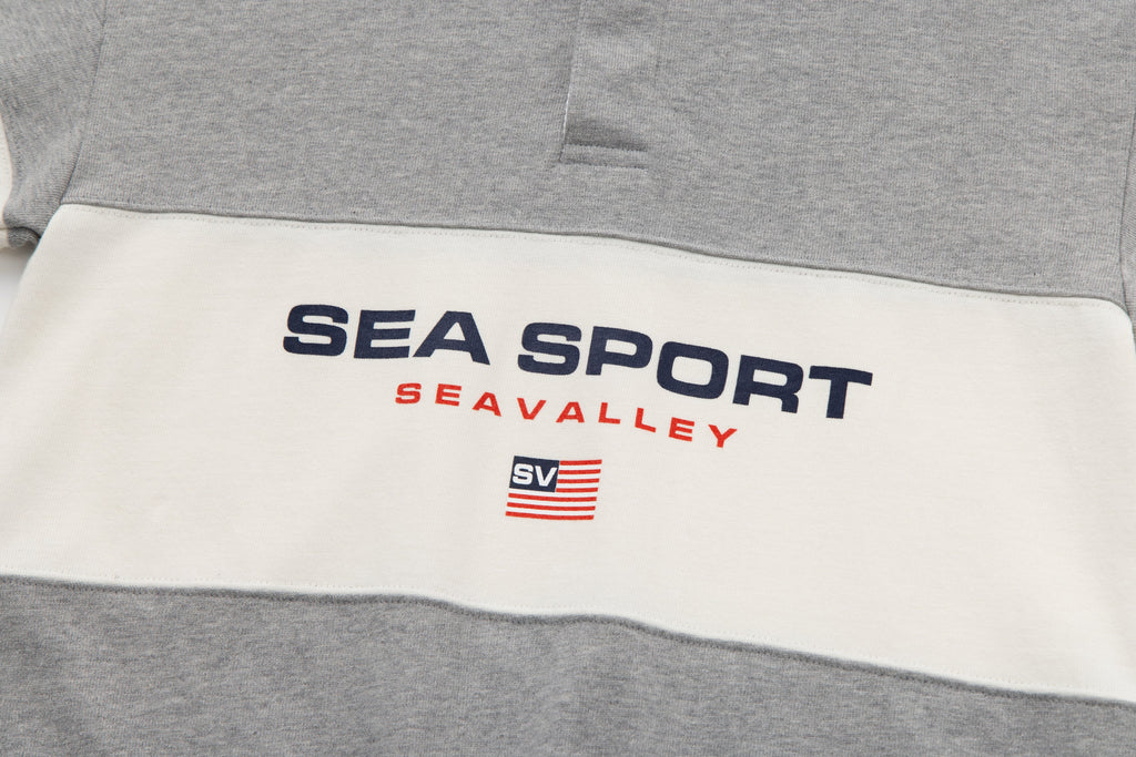SEA SPORT ラガーシャツ