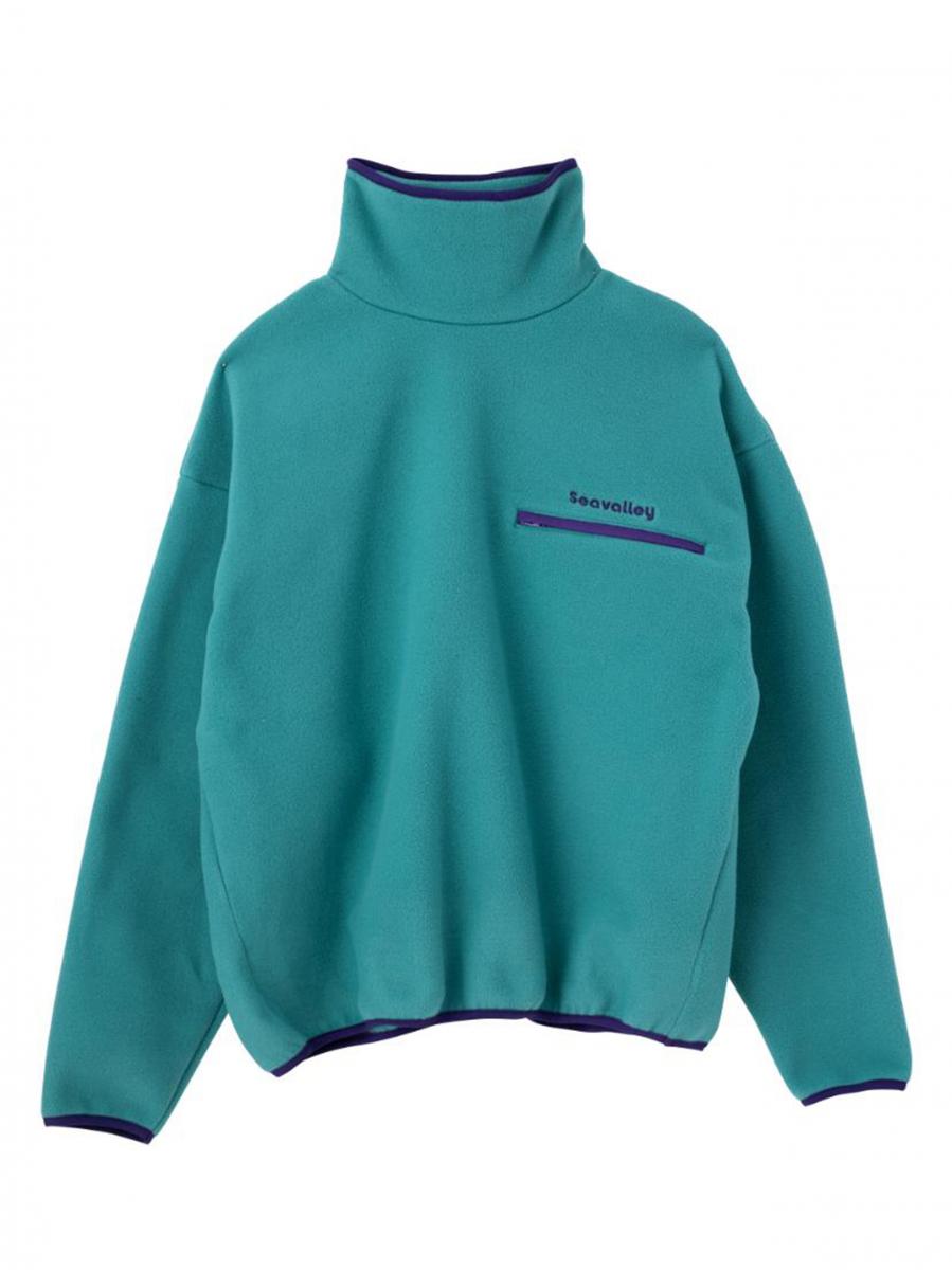 SEA Seavalley　リサイクル　フリース　ハイネックプルオーバー 商品画像 1
