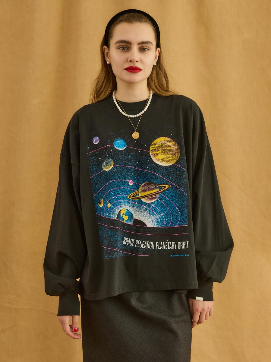 Oblada PLANET LONG TEE 商品画像1