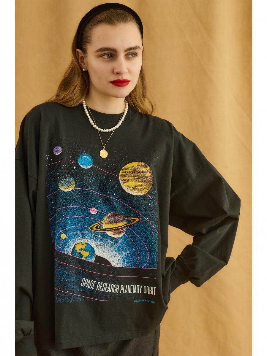 Oblada PLANET LONG TEE 商品画像2