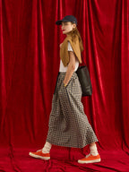 GINGHAM CHECK SKIRT