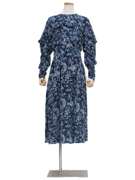 COEL フリルタックプリントワンピース【SALE40%OFF】 商品画像 2