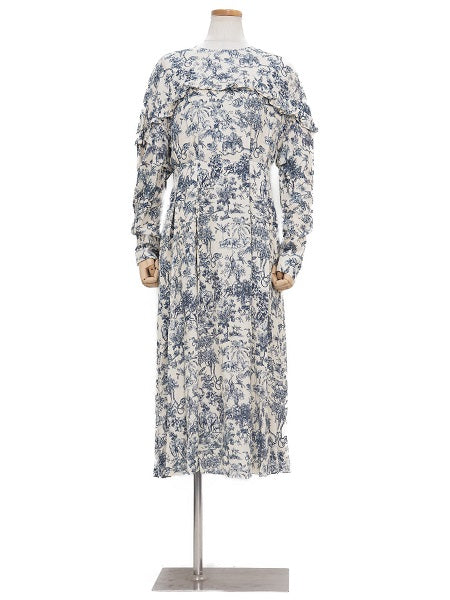 COEL フリルタックプリントワンピース【SALE40%OFF】 商品画像 5
