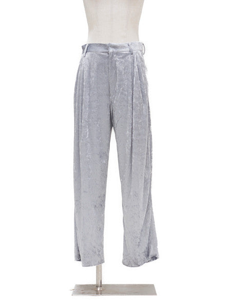 77circa crash velor 7tuck slacks 商品画像 1