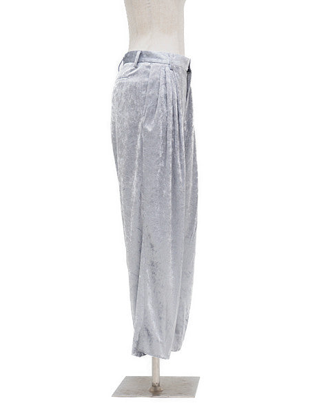 77circa crash velor 7tuck slacks 商品画像 2