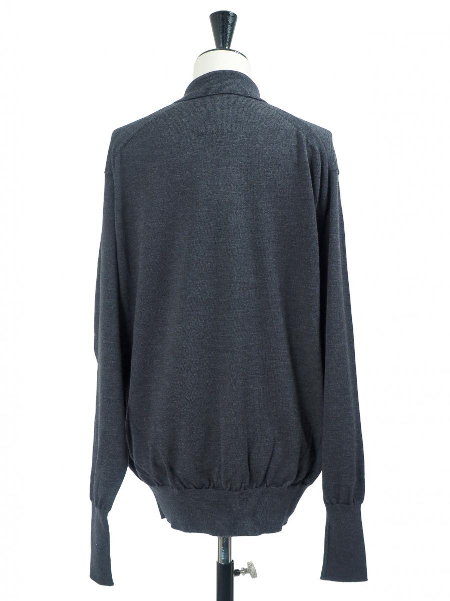 BATONER BABY WOOL POLO CARDIGAN 商品画像 4