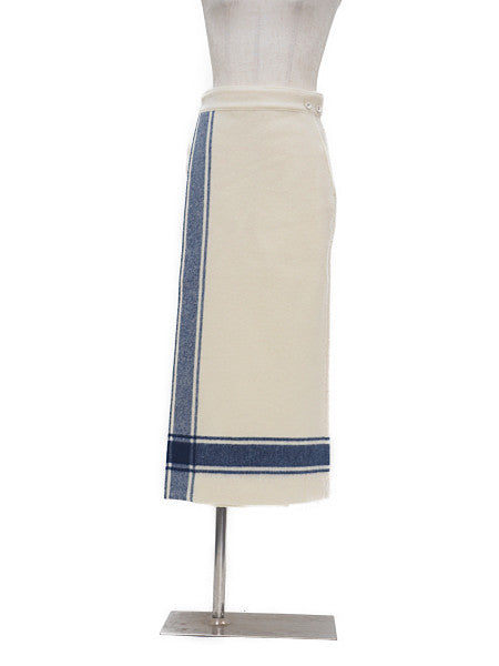 blurhms Wool Big Plaid Wrap Skirt【SALE70%OFF】 商品画像 1