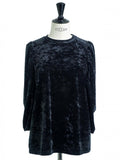 Oblada SHIRRING VELOUR TOPS 商品画像 1