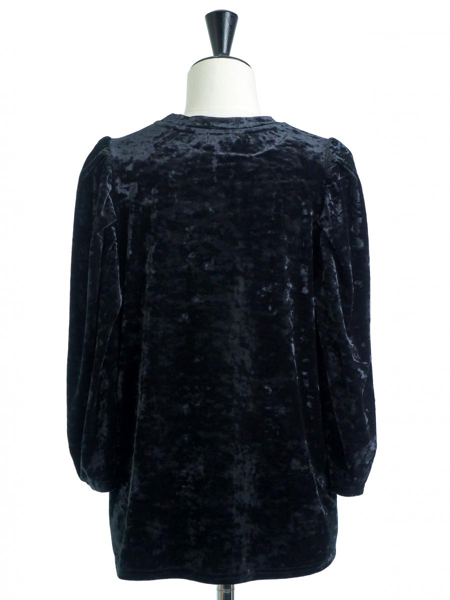 Oblada SHIRRING VELOUR TOPS 商品画像 3