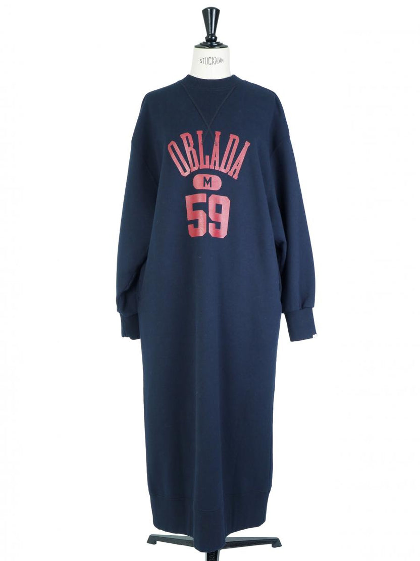 Oblada COLLEGE SWEAT DRESS 商品画像 1