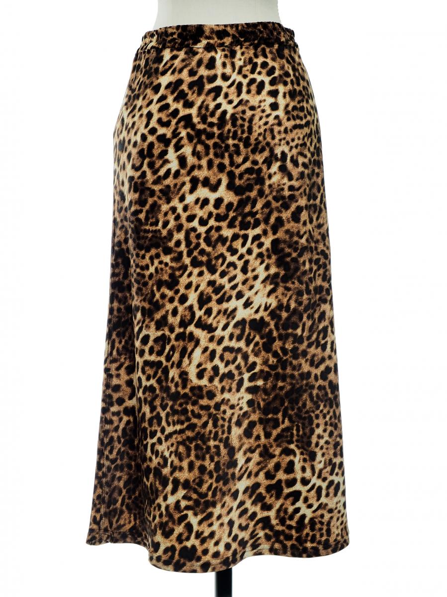Oblada LEOPARD PRNT SKIRT 商品画像 3