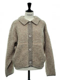 BATONER SHETLAND BOA POLO CARDIGAN 商品画像 1