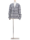 77circa original Jacquard no collar jacket 商品画像 1