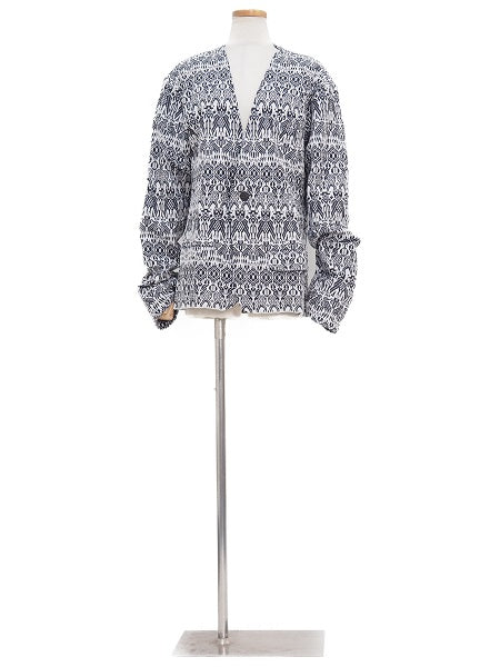 77circa original Jacquard no collar jacket 商品画像 1