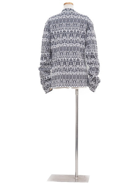 77circa original Jacquard no collar jacket 商品画像 3