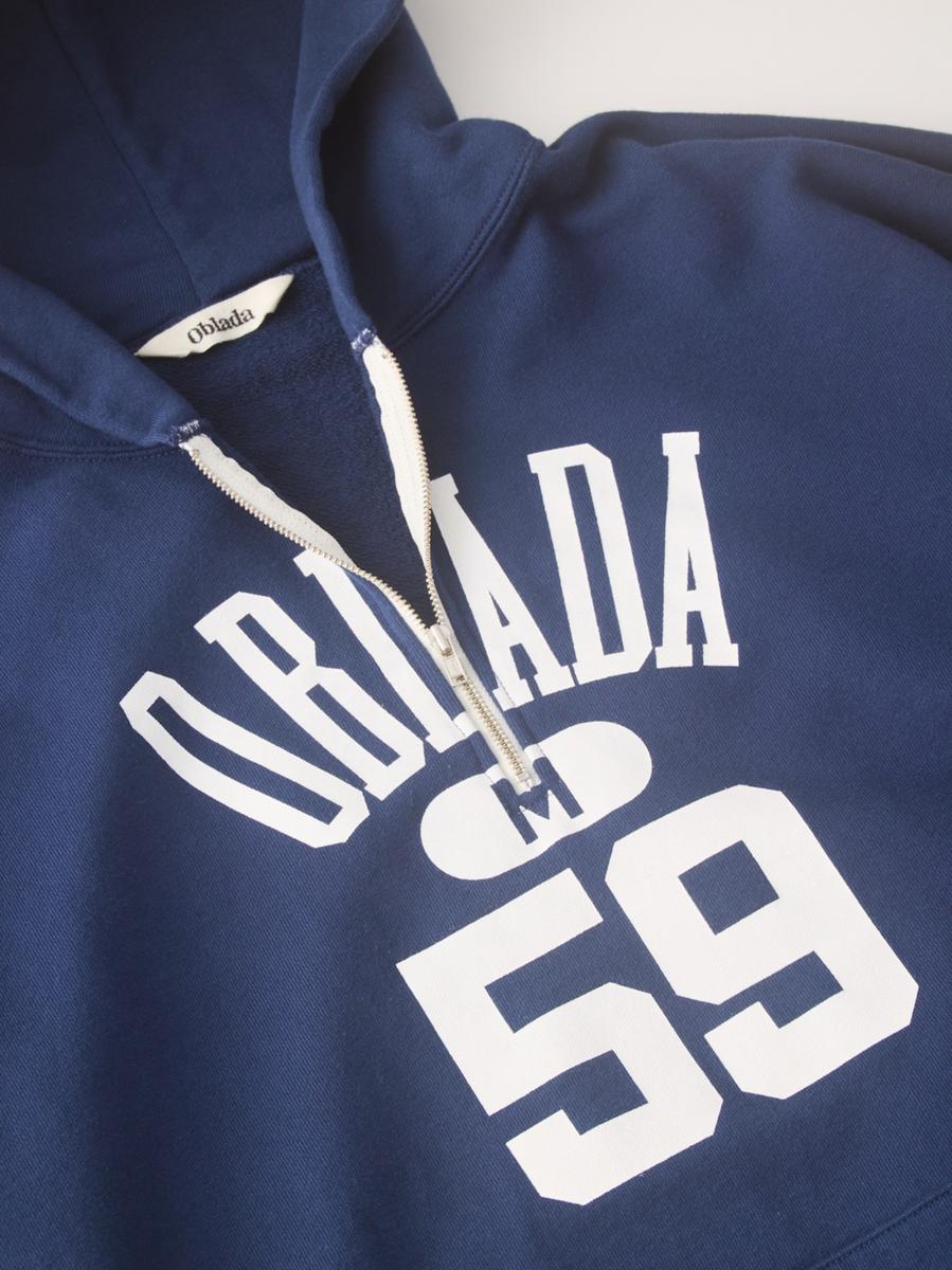 Oblada HALF ZIP HOODIE 商品画像 3
