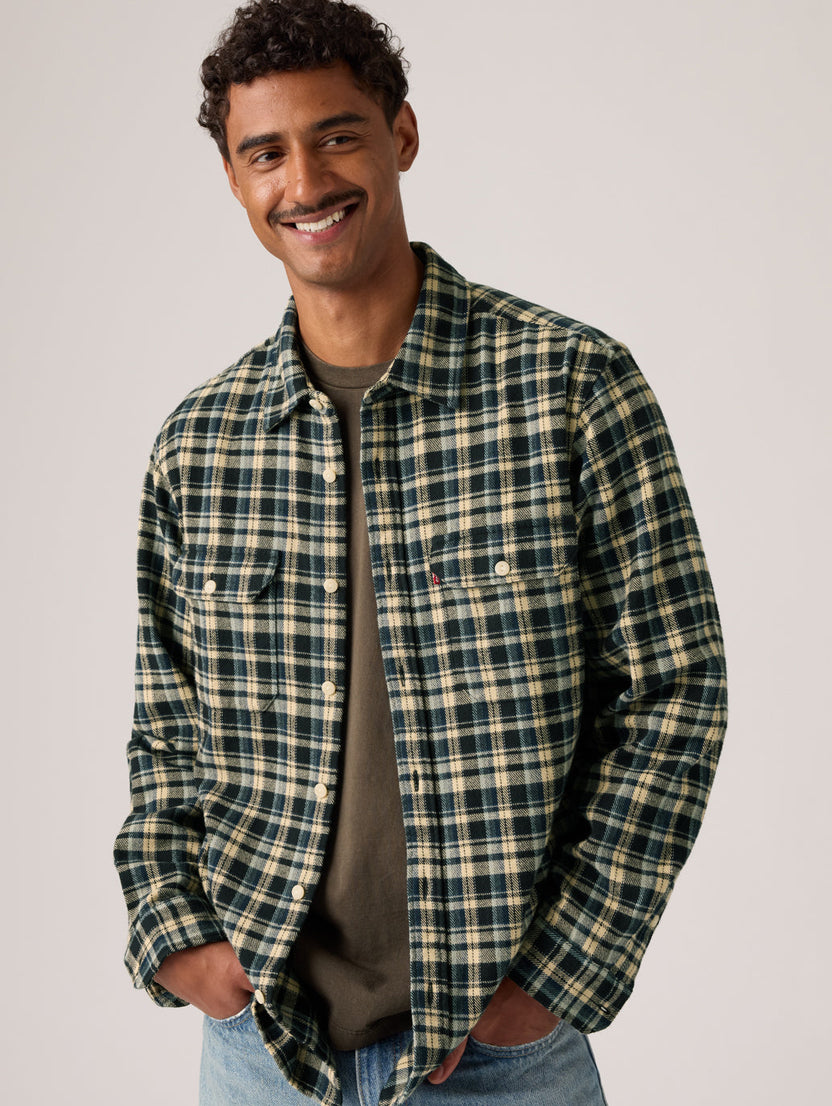 195730308 JACKSON WORKER NAVY / BLACK CHECK