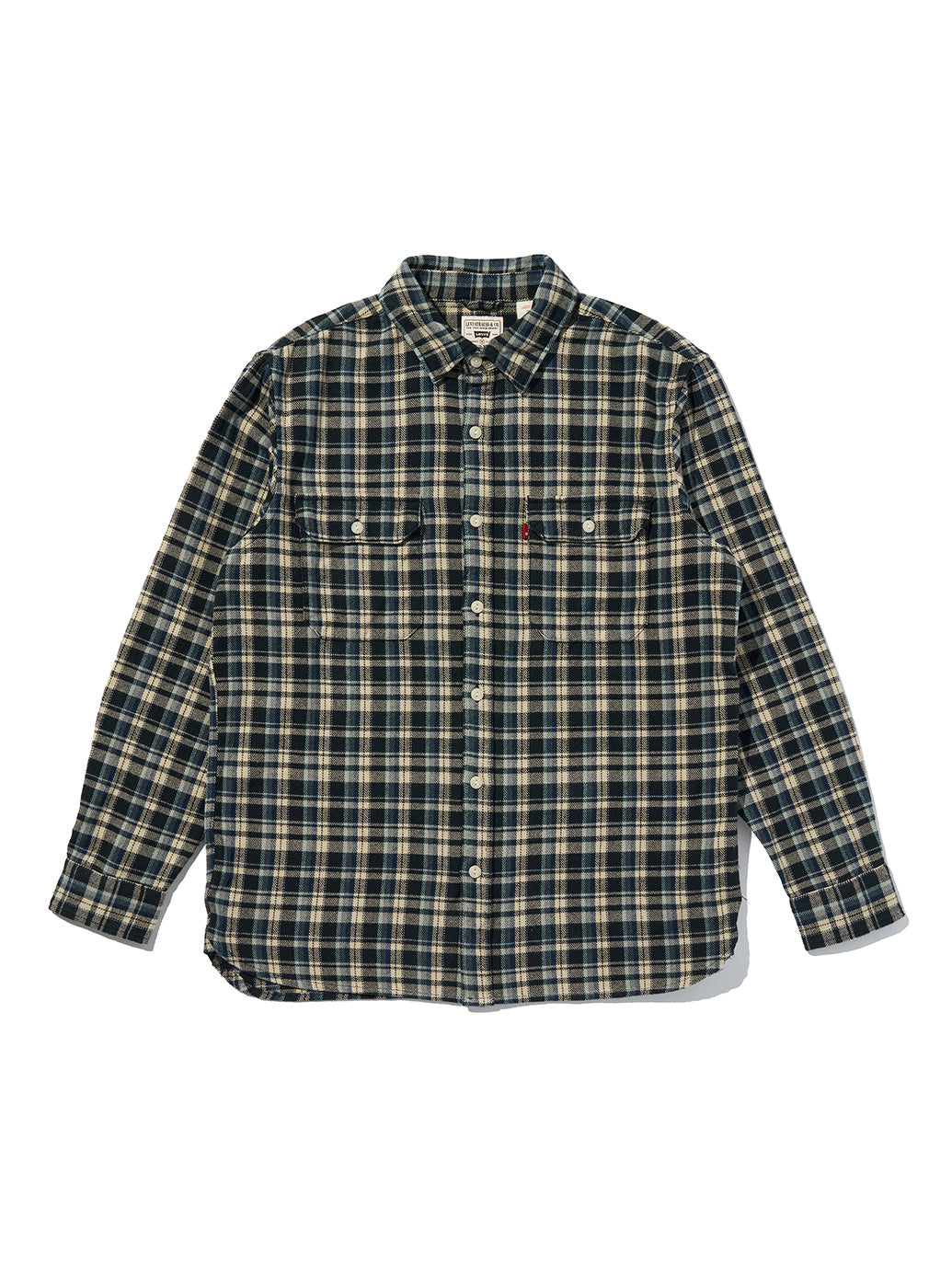 195730308 JACKSON WORKER NAVY / BLACK CHECK