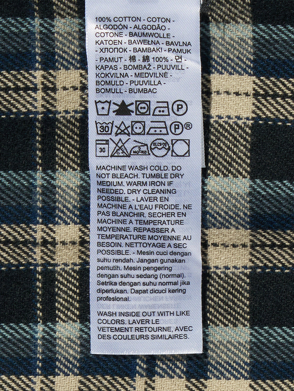 195730308 JACKSON WORKER NAVY / BLACK CHECK