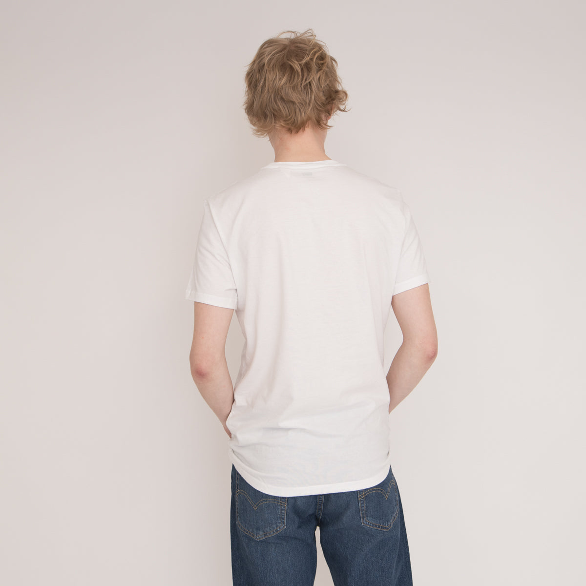 795410000 SLIM 2PK CREWNECK 1 (WHITE) WHITE