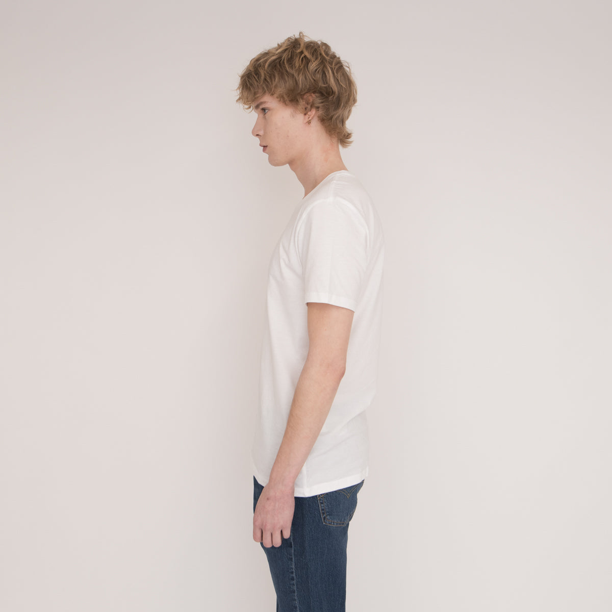 795410000 SLIM 2PK CREWNECK 1 (WHITE) WHITE