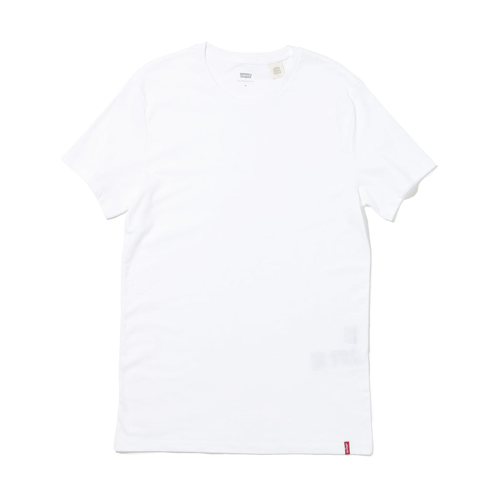 795410000 SLIM 2PK CREWNECK 1 (WHITE) WHITE