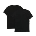 795410001 SLIM 2PK CREWNECK 1 (BLACK) BLACK
