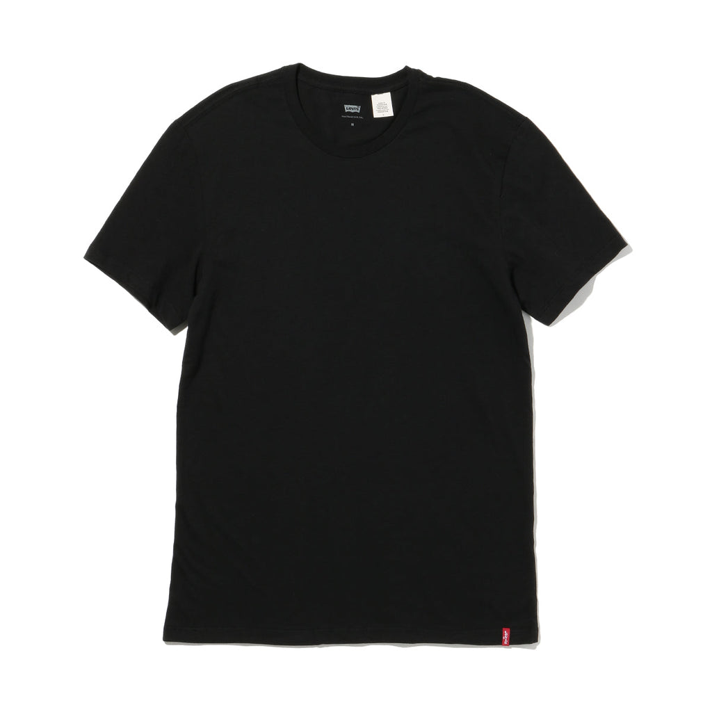 795410001 SLIM 2PK CREWNECK 1 (BLACK) BLACK