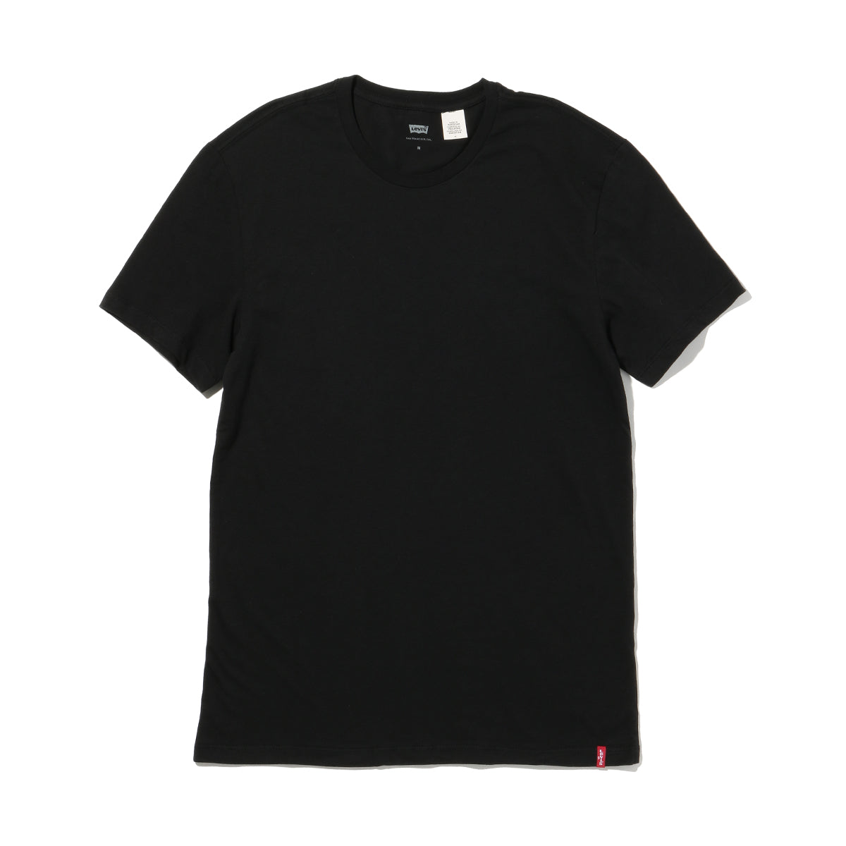 795410001 SLIM 2PK CREWNECK 1 (BLACK) BLACK