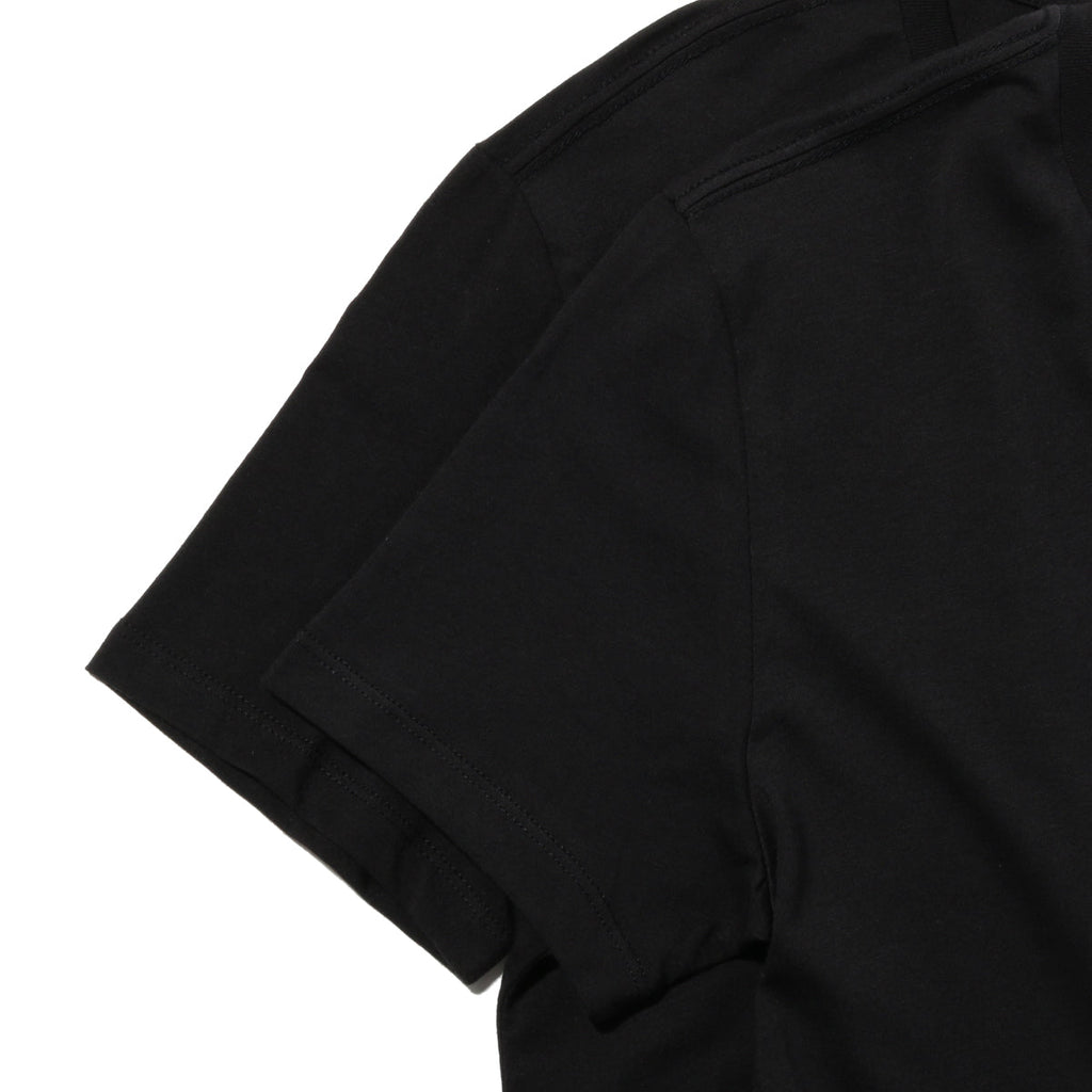795410001 SLIM 2PK CREWNECK 1 (BLACK) BLACK