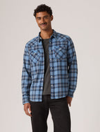 857440130 BARSTOW WESTERN STANDARD BLUE CHECK