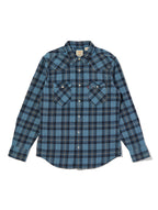 857440130 BARSTOW WESTERN STANDARD BLUE CHECK