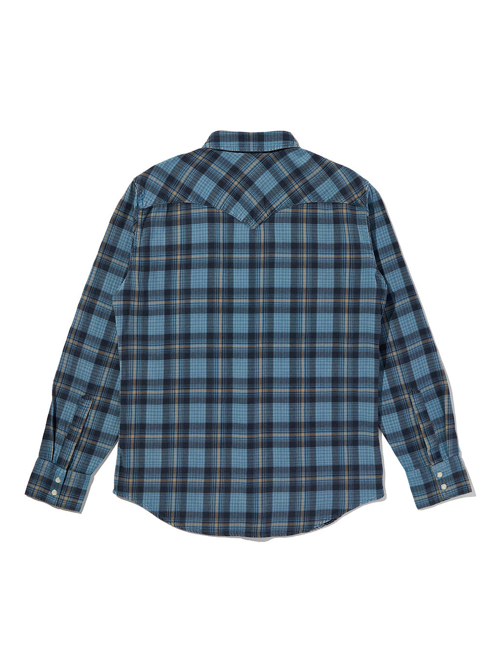 857440130 BARSTOW WESTERN STANDARD BLUE CHECK