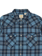857440130 BARSTOW WESTERN STANDARD BLUE CHECK