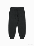 BATONER HEAVY WEIGHT INNOCENT CASHMERE PANTS / MELANGE BLACK