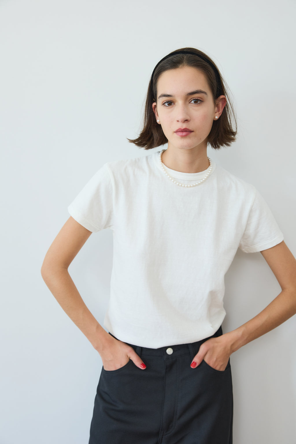 OBLADA COMPACT TEE WHITE 商品画像1